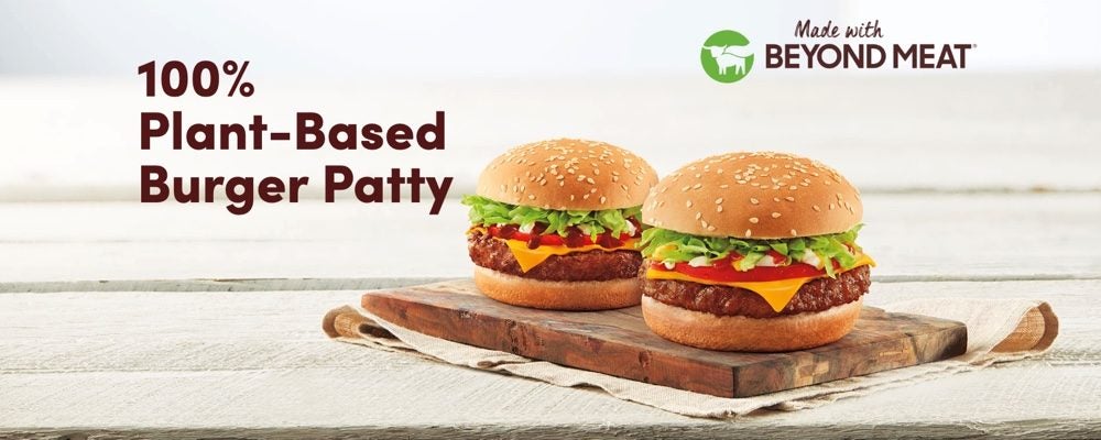 You Can Now Order Beyond Meat Burgers At Tim Hortons