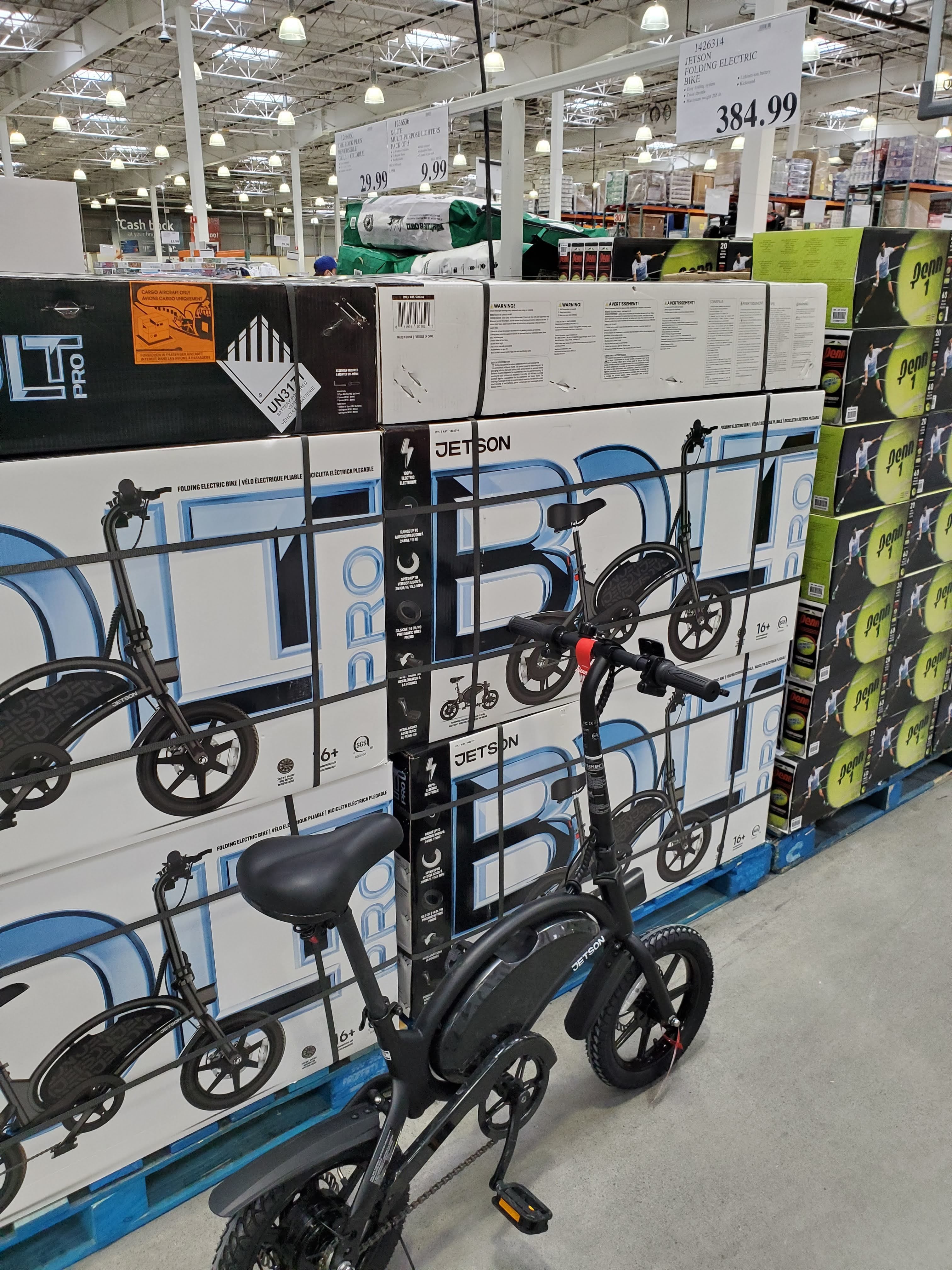 costco jetson folding electric bike