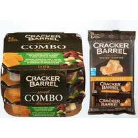 Cracker Barrel Combo or Natural Cheese Snacks