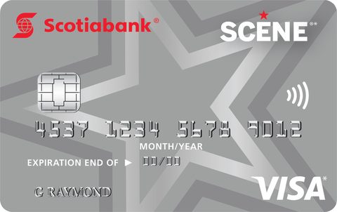Scotiabank SCENE® Visa* card