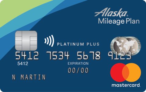 Alaska Airlines Platinum Plus® Mastercard® credit card