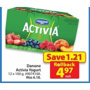 Danone Activia Yogurt - $4.97 (Save $1.00)