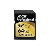 Amazon.ca: Lexar Professional 400x 64GB SDXC UHS-I Flash Memory Card $45 (Was $175) + Free Shipping