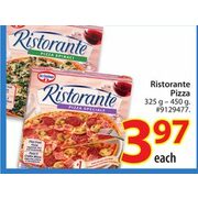 Ristorante Pizza - $3.97