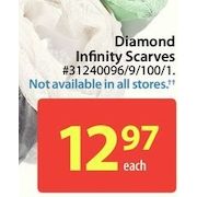 Diamond Infinity Scarves - $12.97