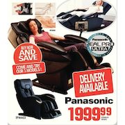 Panasonic Real Pro Ultra Massage Chair - $1999.99