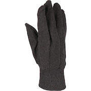 5 pk Brown Jersey Gloves - $3.49