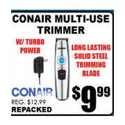 Conair Multi-Use Trimmer - $9.99