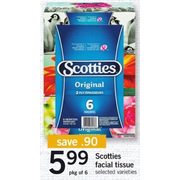 Scotties Facial Tissue  - $5.99  ($0.90  off)