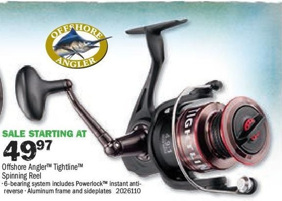 Bass Pro Shops: Offshore Angler Tightline Spinning Reel 