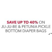 Ju-ju-be & Petunia Pickle Bottom Diaper Bags - Up to 40% off