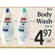 Dove Body Wash  - $4.97