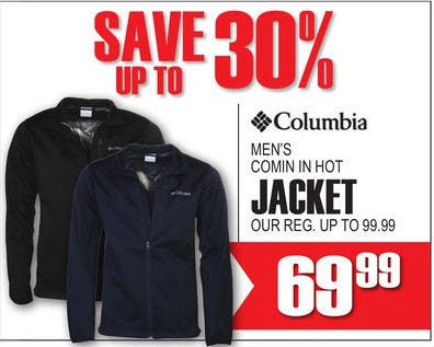 columbia comin in hot jacket