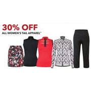 All Women's Tail Apparel - 30% off