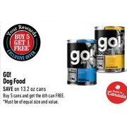 Go! Dog Food - Buy 5 Get 1 Free