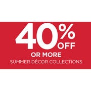 Summer Decor Collections - 40% off