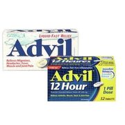 Advil Extra Or Regular Strength, Arthritis Pain, 12 Hour Or Nighttime Tablets, Caplets Or Liqui-Gels - $9.99
