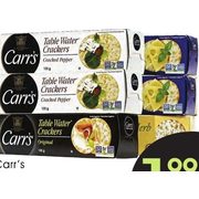 Carr's Crackers  - $1.99