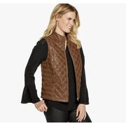 Quilted Leather Vest - $199.99 ($99.51 Off)