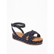 Polka-dot Platform Sandals For Girls - $21.50 ($5.49 Off)