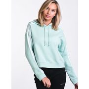 adidas cropped hoodie blush green