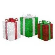 3-Piece Lighted Gift Box Set  - From $69.00 ($50.00 off)
