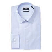 Boss - Slim Fit Check-printed Cotton Dress Shirt - $116.99 ($51.01 Off)