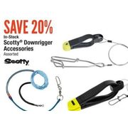 Scotty Downrigger Accessories - 20% off