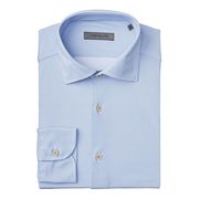 Corneliani - Houndstooth Stretch-blend Shirt - $237.99 ($102.01 Off)