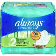 Always Pads, Liners or Tampax Tampons - $3.47