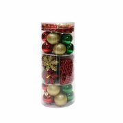 Traditional 100-count Shatterproof Ornament Set - $13.49 ($13.50 Off)