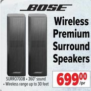 Bose Wireless Premium Surround Speakers - $699.00/pr