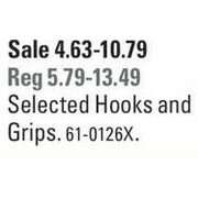 3M Hooks And Grips - $4.63-$10.79