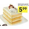 Real Cream Layered Bar Cakes  - $5.99