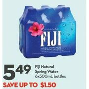 Fiji Natural Spring Water - $5.49 (Up to $1.50 off)