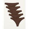 Supima & 174 Cotton-Blend Thong Underwear 5-Pack For Women - $31.00 ($3.99 Off)