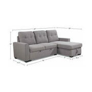 Day 'N Night 2-Pc. Carter Storage Sleeper Sectional  - $1799.95