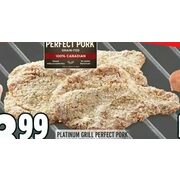 Platinum Grill Prefect Pork Breaded Tenderized Pork Leg Cutlets - $3.99/lb