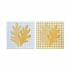 Wild Sage™ Gingham Coral Canvas Wall Art (set Of 2) - $15.00 ($60.00 Off)