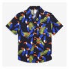 Kid Boys' Camp Collar Shirt In Navy - $10.94 ($5.06 Off)