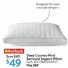 Sleep Country Wool Surround Support Pillow - $49.00 ($40.00 off)