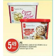 PC Cream First, Loads Of Ice Cream Or Premium Ice Cream Bars - $5.49
