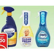 Dawn Dish Spray, Mr. Clean Clean Freak or Microban Household Cleaner - $5.99