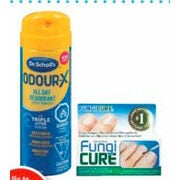 Fungicure Dr. Scholl's or Tinactin Foot Care Products - Up to 15% off