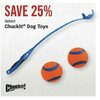 Chuckit! Dog Toys - 25% off