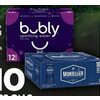Bubly Sparkling Beverages Or Montellier Carbonated Natural Water - 2/$10.00 (Up to $3.98 off)