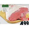 Fresh Lamb Leg Short Cut New Zealand Spring Lamb - $4.99/lb